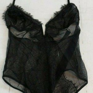 NWT Victoria Secret Lingerie Sz M Teddy One Piece